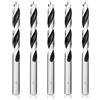 Meccion Punte Trapano Legno, Meccion 9mm 5Pezzi Professionale Brad Point Elicoidale Punta per Legno