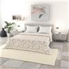 Italian Bed Linen Trapuntino Estivo Linea BASIC Made in Italy Copriletto Stampato in Morbida Microfibra - Trapunta Primavera Estate Mezza Stagione - Background, Matrimoniale 250x240cm