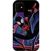 Marvel Spider-Man nella città di Spider-Verse Miles Morales Custodia per iPhone 11