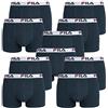 FILA FU5016 - Boxer da uomo, confezione da 10 321 - blu m