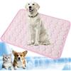 YXHZVON Tappetino Refrigerante per Cani XL 100 x 70 cm, Tappeto Rinfrescante Fresco, Cuccia Lettino Cane Estivo, Auto-raffreddante Tappetino Refrigerante per Cucce,Divani,Pavimenti (rosa)