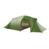Vaude 142144000 - Tenda da 4 persone Mark XT 4P, versatile, molto resistente al vento, facile da montare, taglia unica, colore: Verde
