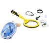 Nokta Makro Metal Detector Pulsedive 8 pollici Giallo subacqueo + Maschera Full Face