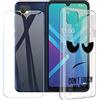 SCXKJL Custodia per Wiko Y82 (6.10 Pollice) Cover Trasparente + Pellicola Vetro Temperato, Morbido Silicone Custodie Protettivo TPU Case per Wiko Y82 - CX1