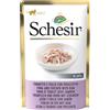 Schesir Cat Busta Multipack 20x85G TONNETTO E POLLO CON PROSCIUTTO