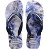 Havaianas Surf, Infradito Uomo, White/Navy/White, 45/46 EU