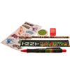 Thumbs Up Set di scrittura TMNT 6 pezzi, set di scrittura delle Tartarughe Ninja con biro, matita, righello e altro, merchandise ufficiale, ideale per l'inizio della scuola