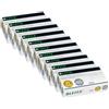 Leitz Power Performance 55540000 - Punti metallici P3 (24/6), 10 x 1000 pezzi, zincati, colore: Bianco