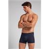 Intimissimi Boxer In Cotone Mercerizzato Filo Premium Blu