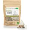 FRISAFRANO | Infuso di Zenzero e Limone in Piramidi Bio 60Un | 120g | Antiossidante | Antinfiammatorio | Vitaminico | Digestivo | Tisana
