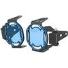 KIMISS Vite-Protezione Fendinebbia per Moto, Copertura Protettiva per Lampada a LED Adatta per R1200GS/R1250GS Adventure LC Ecc(blu)