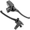 Mabutingti Leva frizione Pompa Cilindro Maestro freno sinistra destra per Honda VT600 VT750 VT1100 VT1300 VTX1300 VF750 (Nero)