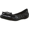 Marc Shoes Janine - Ballerine Donna, Nero (Cow Patent Black 00835), 39 EU