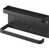 YAMAZAKI 6694 SMART Wall Mounted Umbrella Holder, black, Steel, 20 x 6.5 x 9.5 cm