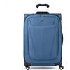 Travelpro Maxlite 5 Bagaglio da stiva morbido espandibile con 4 ruote girevoli, valigia leggera, uomo e donna, blu azzurro, medio a quadri 64 cm