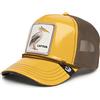 Goorin Bros. Ticket Trucker Cap Basecap Baseballcap Truckercap Meshcap Snapback, Nero (sigillo di approvazione), taglia unica