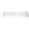 FLOS Paralume per lampada da tavolo modello Bonjour, compatibile con lampade della stessa serie, 31,6 x 31,6 x 7,5 cm, colore trasparente (riferimento: F1033000)