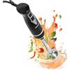 Duronic HB35B Frullatore a immersione 350W| Lame e bacchetta in acciaio inox facili da pulire| Impugnatura sottile, 2 velocità diverse| Resistente al calore e all'usura, versatile| Cavo lungo 150 cm