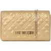 Love Moschino Borsa A Tracolla Da Donna Marchio, Modello JC4079PP0HLA0, Realizzato In Pelle Sintetica. Oro