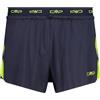 CMP Short da Running Uomo - 31C6397 (IT, Numero, 48, Regular, Regular, Blue/Acido)