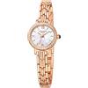Lola Rose Orologio Donna Oro con Quadrante Madreperla & Catenina Acciaio - 22mm Orologio Gioiello per Polsi Sottili (30m Resistente all'Acqua, Confezione Regalo)