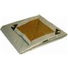 Dry Top 8 'x 10' Dry Top Heavy Duty Silver/Brown Reversible Full size 10-mil Poly TARP item #, 210156