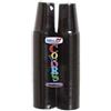TEKHOME 100/200/500/1000 PEZZI BICCHIERI COLORATI COLORS DOPLA da bibita ideali per compleanni, feste, party, aperitivi (NERO, 500)