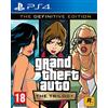 PS4 PS5 GTA GRAND THEFT AUTO THE TRILOGY THE DEFINITIVE EDITION EU PLAYSTATION 4