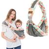 IULONEE Marsupio Neonato Fascia Porta Bebè Elastica Fascia Neonato Traspirante Porta Bebe Morbido Fascia Per Marsupio Regolabile Porta Bebe Portatile Per Neonati e Bambini Da 3 a 36 Mesi (Colorato)