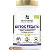 Amoseeds Detox Fegato BIO | Potente Depurativo de la Tossine, Drenante, migliora la Digestione | Carciofo, Ravanello Nero, Tarassaco | 90 capsule vegane, Integratore Detox | Qualità superiore