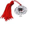 GreenFord Bomboniere Gadget Albero della Vita con Tocco Laurea con Nappina (Kit 10 Pezzi) G314-N