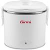 GIRMI Scaldavivande Elettrico Girmi SC02 Con Ciotola in Acciaio INOX 0,7L Doppio Voltaggio 12V - 230V Bianco