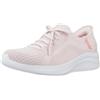 Skechers, Percorso Brillante Ultra Flex 3.0 Donna, Finiture in Tessuto Rosa Chiaro, 36 EU