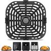 GXF Accessori per friggitrice d'aria per pentola istantanea Vortex Plus 6 in 1 6QT Gourmia GAF735 6QT Air Fryer,parti di ricambio della friggitrice d'aria Vassoio Rack Grill Plate Grill Pan Crisper Plate