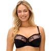 Fantasie Reggiseno da Donna Adelle con Ferretto e Supporto Laterale, Nero, 2DD