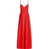 APART Fashion ApartFashion Apart-Vestito Lungo Jacquard con Motivo Floreale intessuto Occasioni Speciali, Colore: Rosso, XL Donna