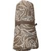 SalGiu Telo Arredo Copritutto Fantasia Floreale Rosa Stilizzata Gran Foulard Multiuso in Cotone Matrimoniale 240x260 cm (Beige)