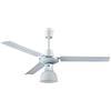 Effe Ventilatore da soffitto 3 Pale, Diametro 120cm, con portalampada, 5 velocità