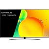 LG Smart TV LG 86NANO766QA 86 4K ULTRA HD NANOCELL WIFI 4K Ultra HD NanoCell