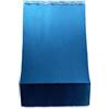 Garden Friend TENDA DA SOLE CON ANELLI PER PORTA BLU, H 250 X 140 CM