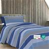 Dorian Home - Set Copripiumino Singolo Cotone 100% Puro, Morbido e Certificato con 1 Sacco Copri Piumino 155x210 + 1 Federa Cuscino Letto 50x80 con Patella di 18 cm, Parure Copripiumino 4 Stagioni
