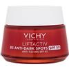 VICHY (L'OREAL ITALIA SPA) Vichy Liftactiv B3 Crema Anti-Macchie SPF50 - Ideale come anti-età per correggere e prevenire macchie e rughe - Vaso 50 ml