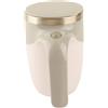Qcwwy Tazza da caffè Autoagitante, Funzionamento Facile con Rivestimento in Acciaio Inossidabile, Tazza Autoagitante, Ricarica USB, Lavabile, Resistente Al Calore per Ufficio (Bianco)