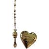 Generic Lana Rey Serpent & Spoon Rosario oro Collana ciondolo cuore placcatooro serpente logo fiuto fiuto stile vintage, One Size
