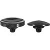 PATIKIL Otturatore Rilascio Pulsante, 2pz Morbido Otturatore Rilascio Pulsante Pure Rame Fotocamera Otturatore Pulsante Compatibile con DSLR/SLR Fotocamera, Nero
