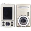 Luqeeg Fotocamera Digitale, 16MP 16X Zoom Videocamera Digitale HD Videocamera Compatta 30FPS 720P con Schermo LCD 2.4 Pollici, Visione Notturna, Fotocamera per Studenti Ragazzi Ragazze