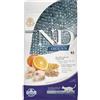 FARMINA N&D Ocean cat adult codfish, spelt, oats and orange 1,5 kg