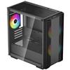 DEEPCOOL CASE MICRO ATX CC360 NERO TG 3*FAN ARGB R-CC360-BKAPM3-G-1