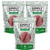 SIMPLY FROM NATURE Meat Strips Strisce di carne d'anatra per cani 3 x 80g
