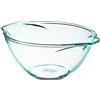 PYREX 8010826 100 Ans - Ciotola in Vetro Borosilicato, 20,5 X 15,6 X 11 Cm, Trasparente